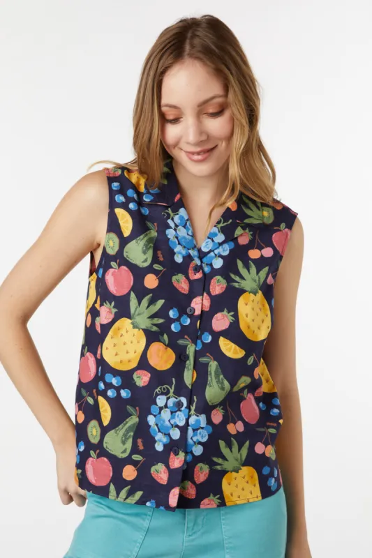 Summer Fruits Blouse sold by Princess Highway