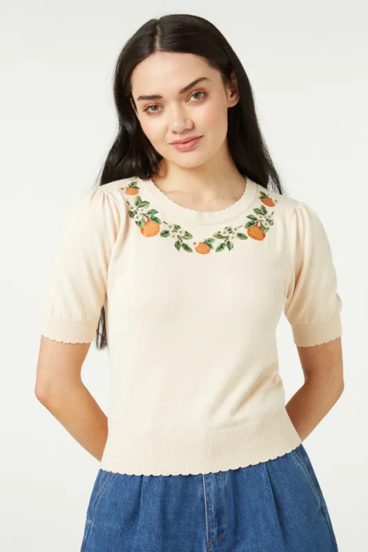 Oranges Knit Top sold by Princess Highway