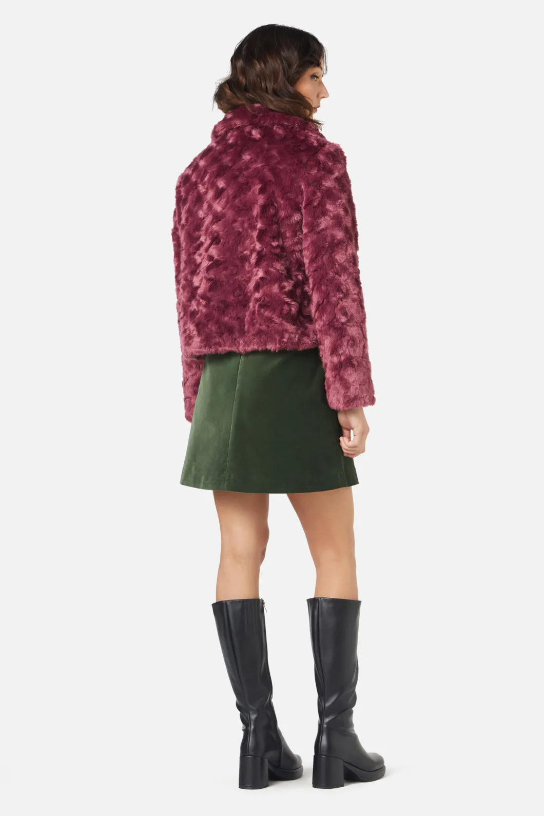 Tessa Faux Fur Jacket sold by Princess Highway product image thumbnail 4