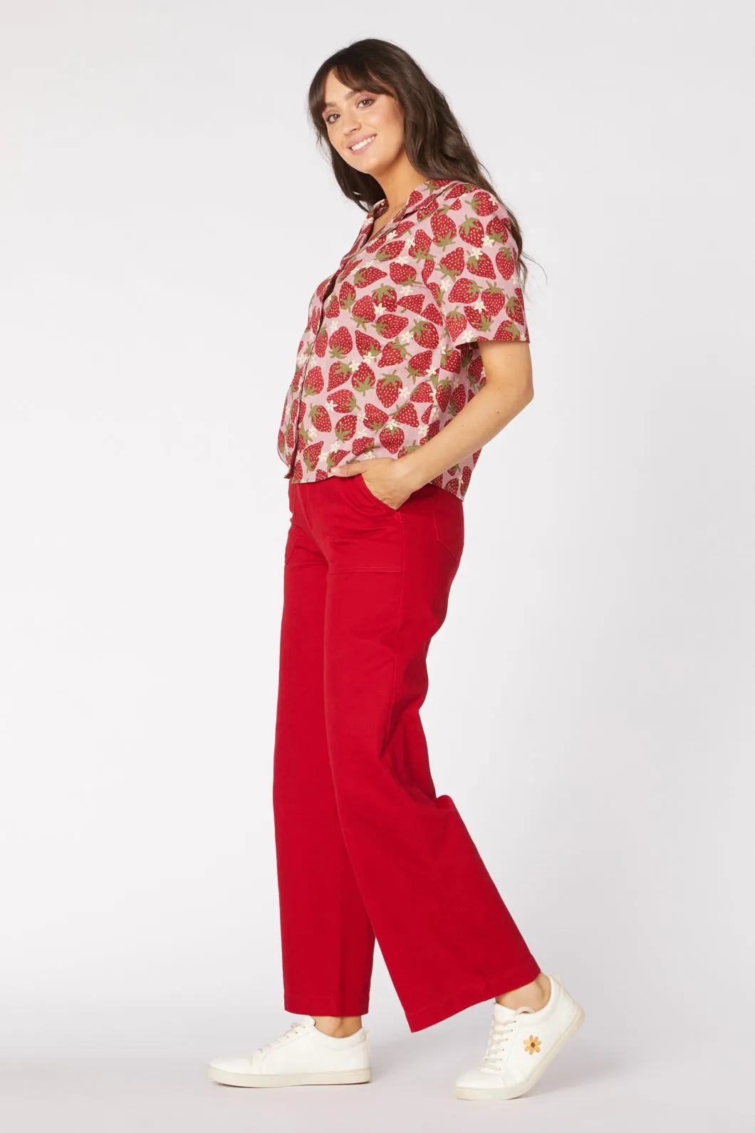 Strawberry & Daisy Blouse sold by Princess Highway product image thumbnail 4