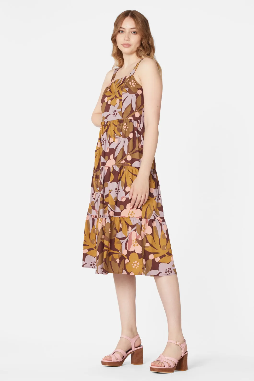 Pippa Floral Midi Dress sold by Princess Highway product image thumbnail 4