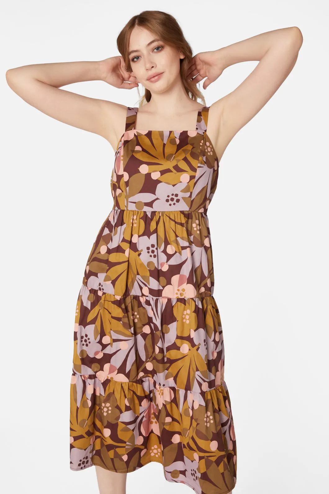 Pippa Floral Midi Dress sold by Princess Highway product image thumbnail 3