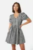 Juno Check Smock Dress sold by Princess Highway