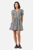 Juno Check Smock Dress sold by Princess Highway