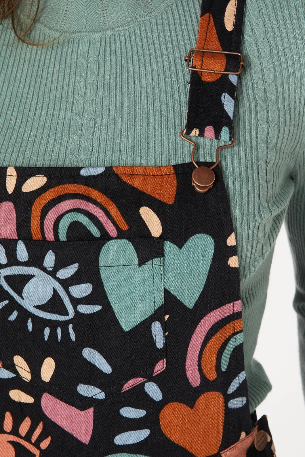 I Love Rainbows Overalls sold by Princess Highway product image thumbnail 5