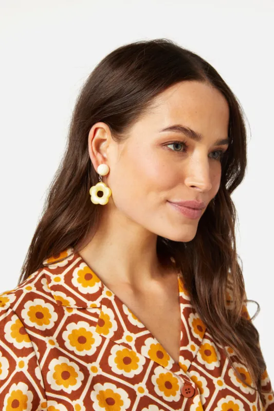 Vintage Daisy Earrings sold by Princess Highway