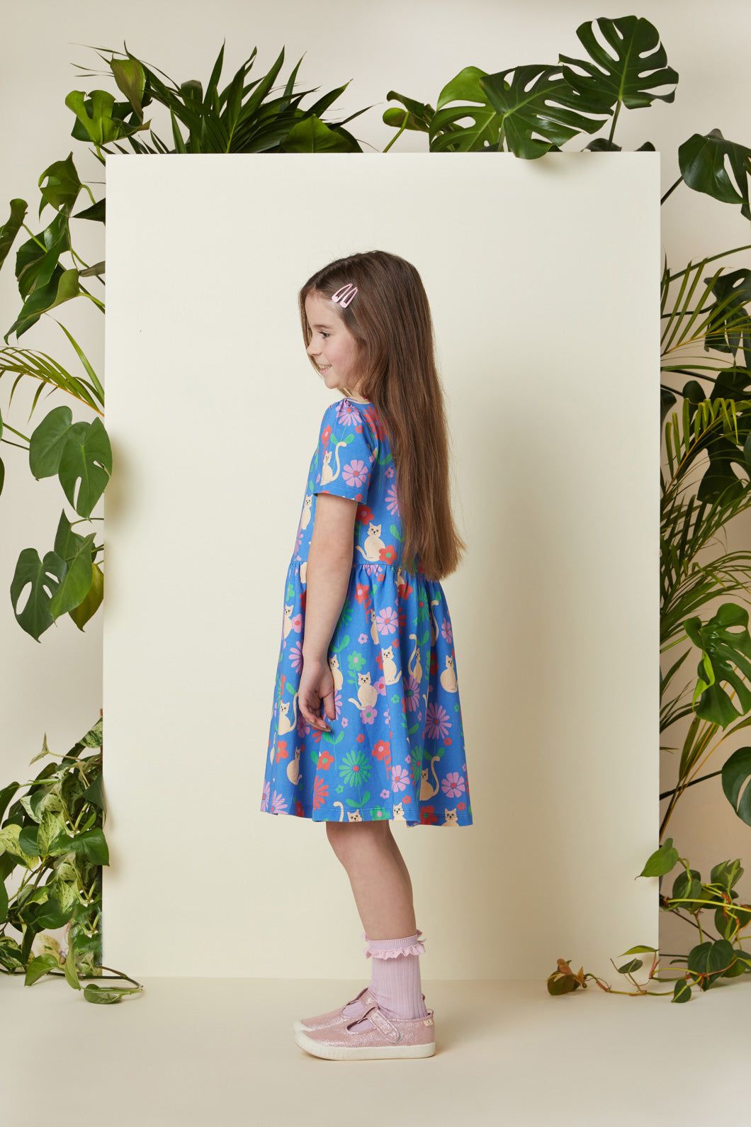 Cat Garden Kids Dress sold by Princess Highway product image thumbnail 3
