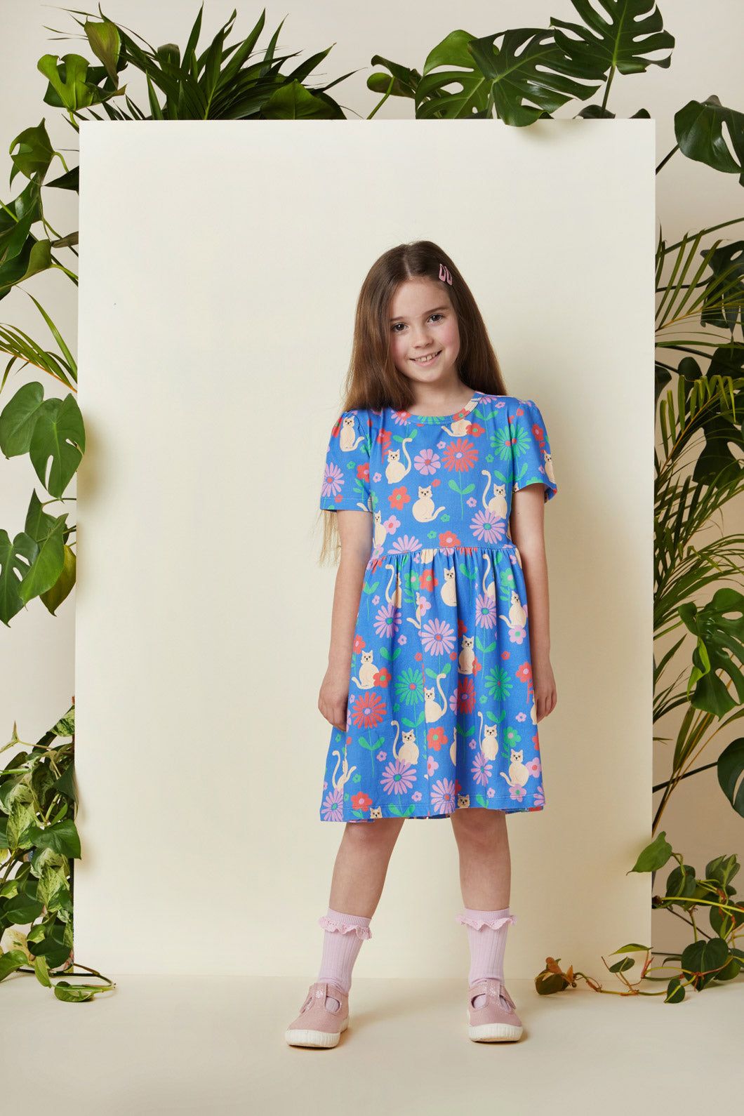 Cat Garden Kids Dress sold by Princess Highway product image thumbnail 2