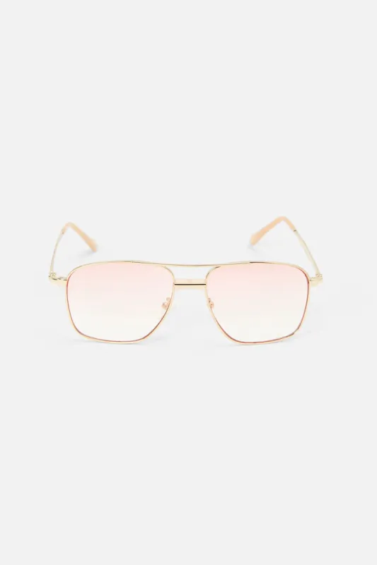 Square Lens Aviator Sunglasses sold by Princess Highway