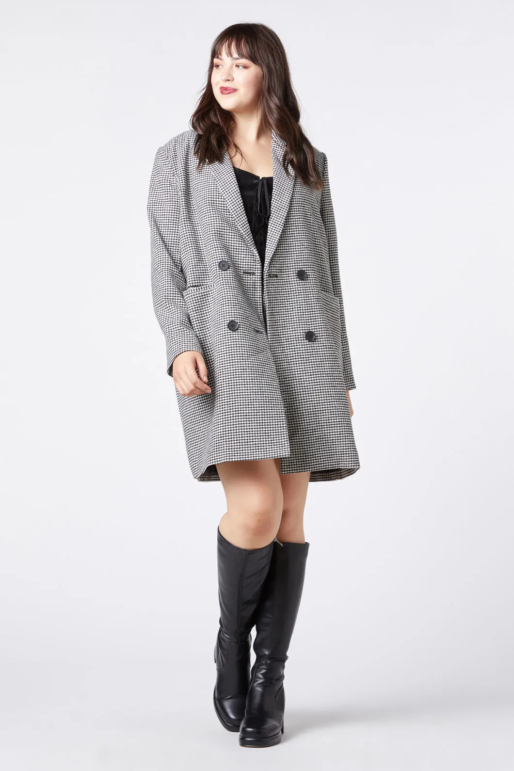 Clarissa Houndstooth Coat sold by Princess Highway product image thumbnail 2