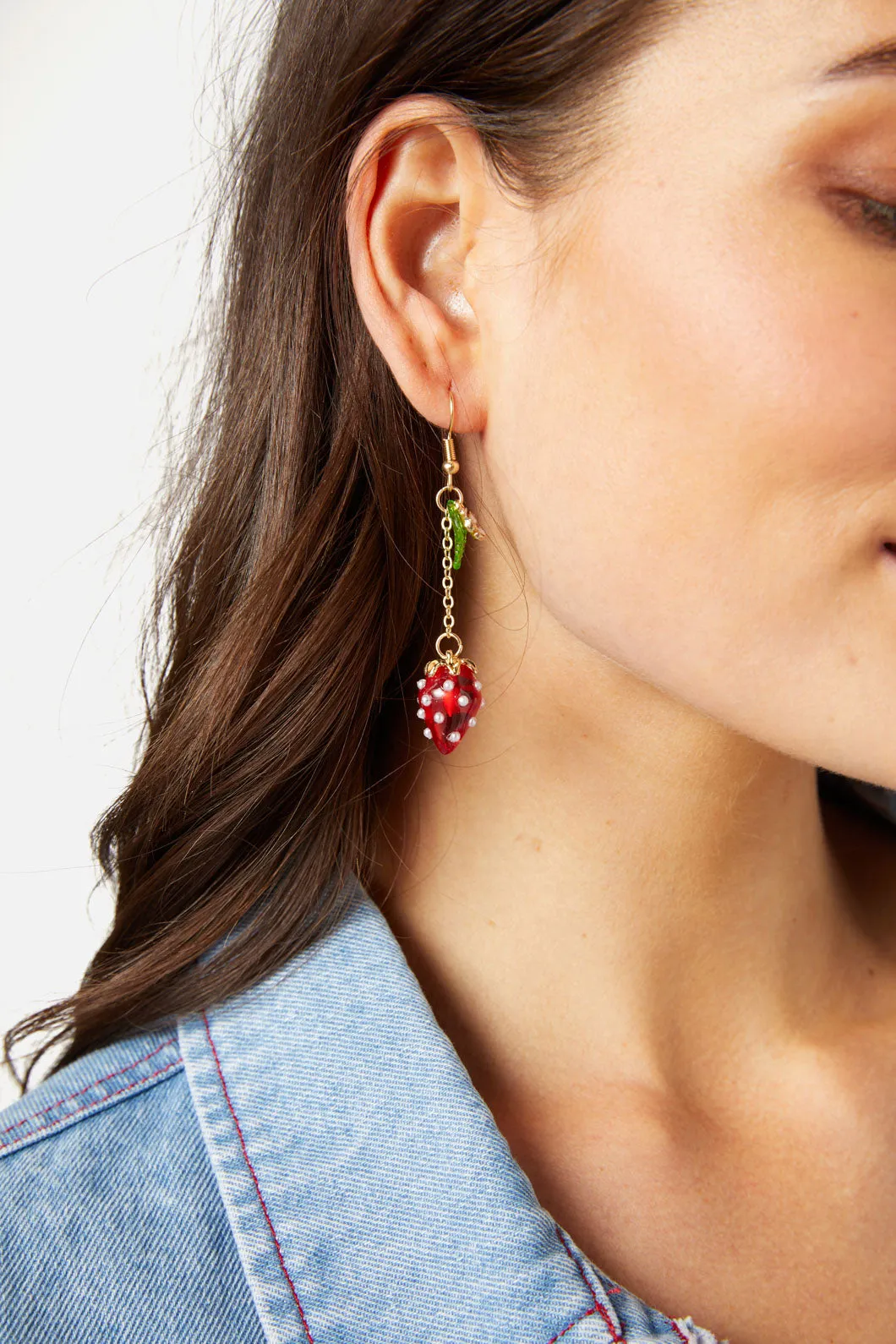 Strawberry Drop Earrings sold by Princess Highway product image thumbnail 2