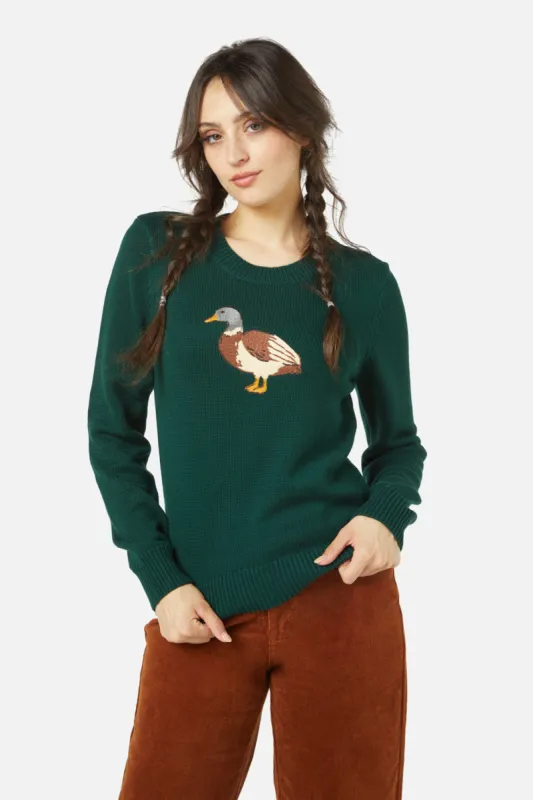 Duck Embroidered Sweater sold by Princess Highway