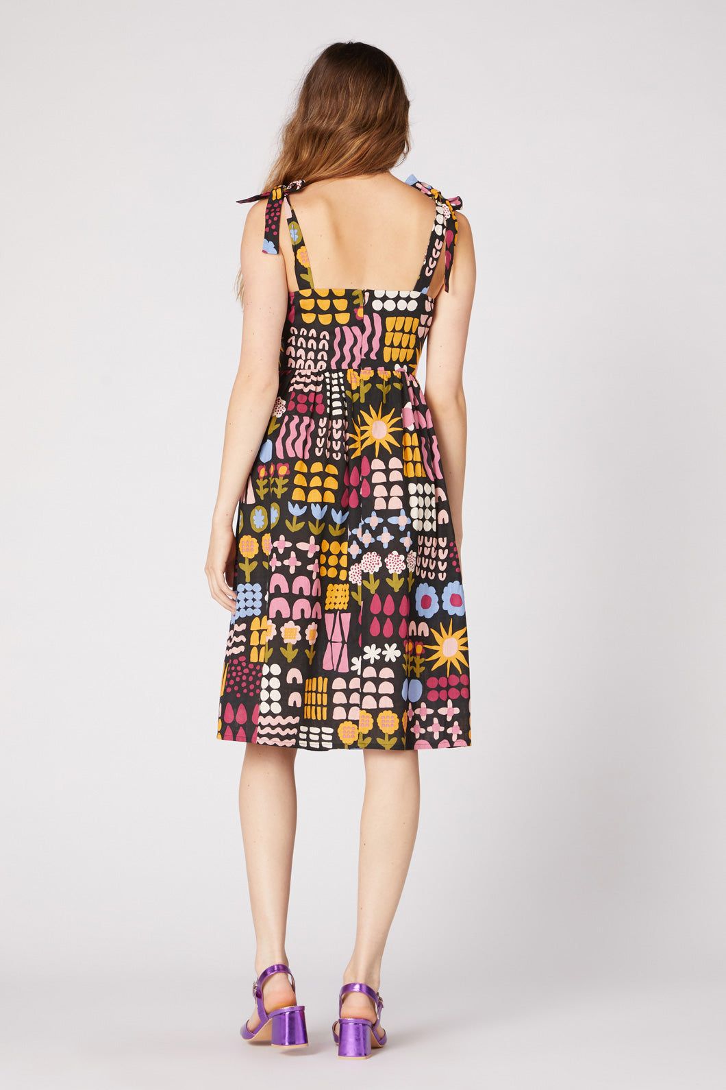 Elsie Patchwork Sun Dress sold by Princess Highway product image thumbnail 4