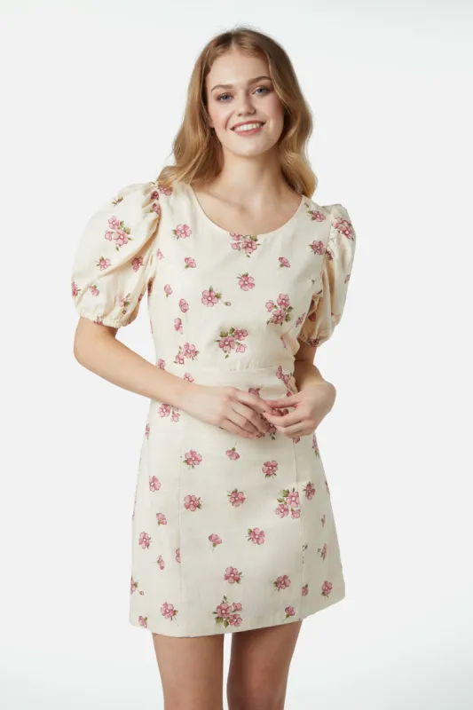 Bianca Ditsy Mini Dress sold by Princess Highway