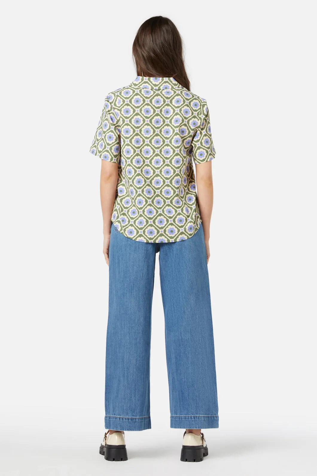 Flower Tile Shirt sold by Princess Highway product image thumbnail 5