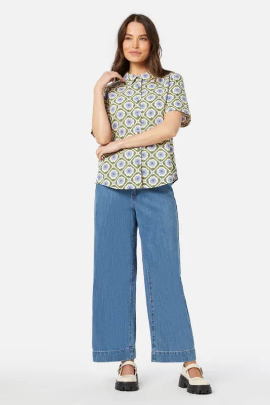Flower Tile Shirt sold by Princess Highway