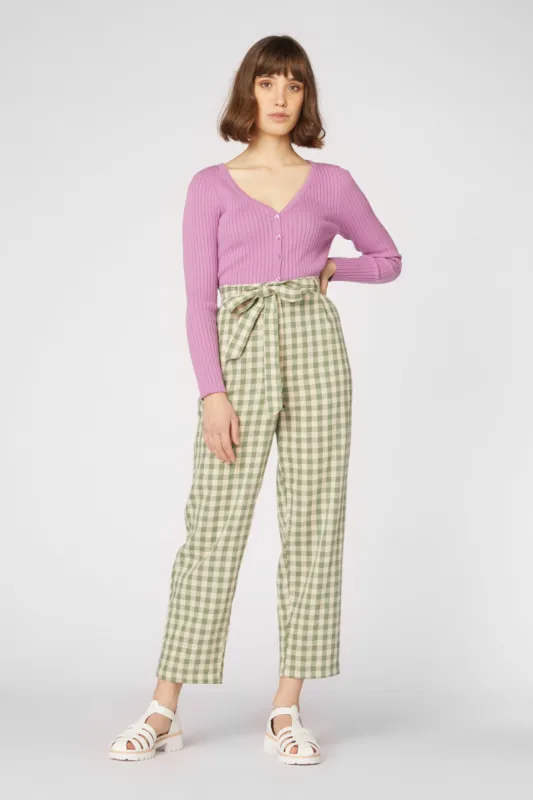 Maggie Gingham Check Pant sold by Princess Highway