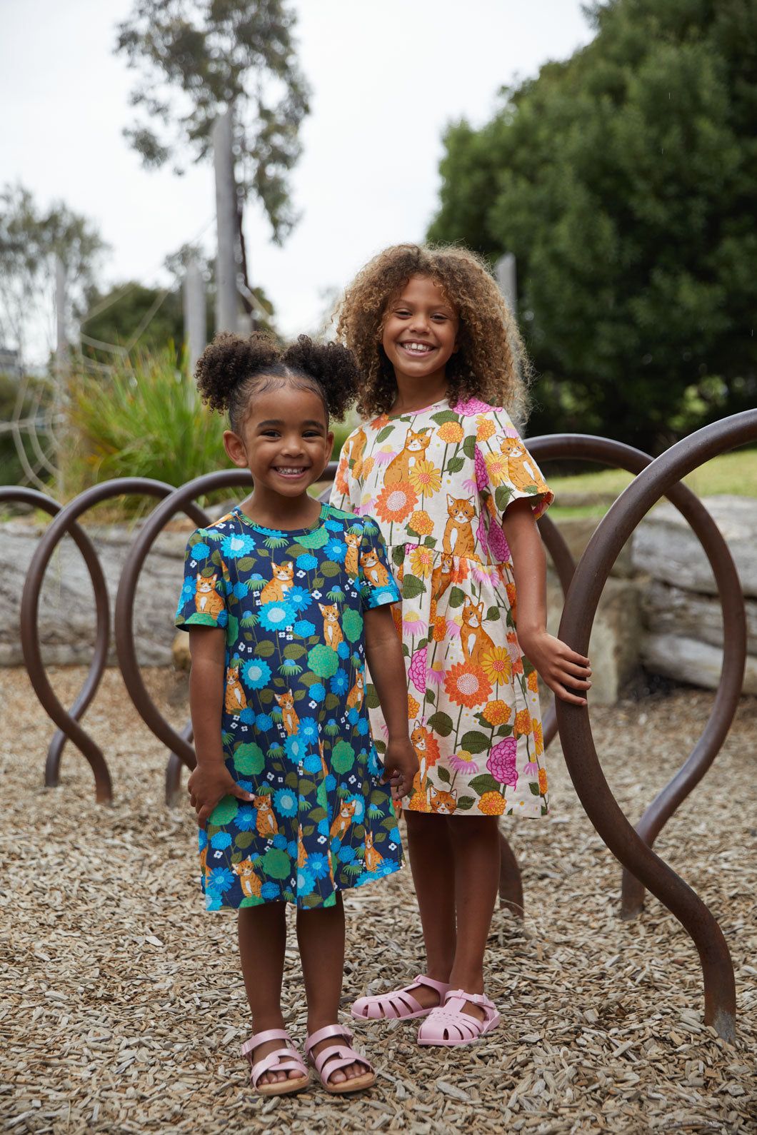 Meadow Cat Kids Dress sold by Princess Highway product image thumbnail 2