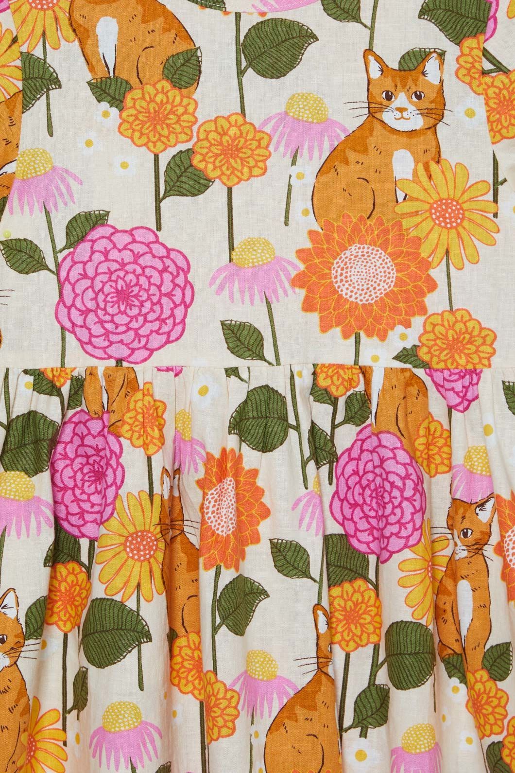 Meadow Cat Kids Dress sold by Princess Highway product image thumbnail 3