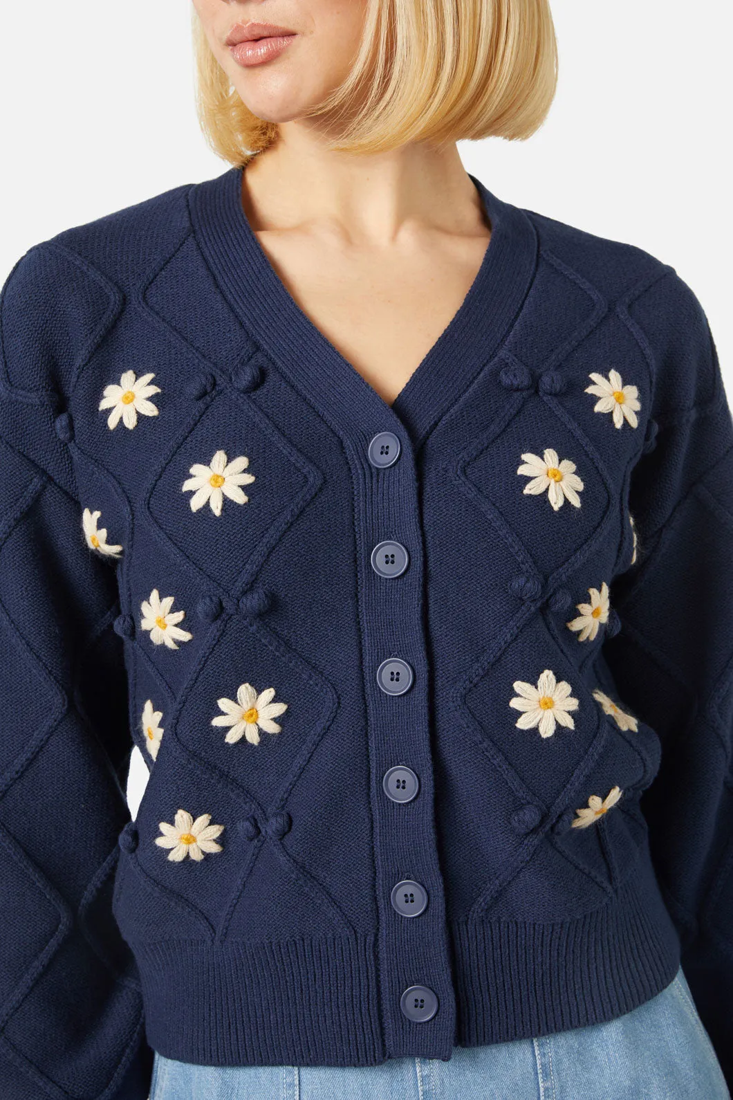 Flannel Flower Emb Cardi sold by Princess Highway product image thumbnail 5