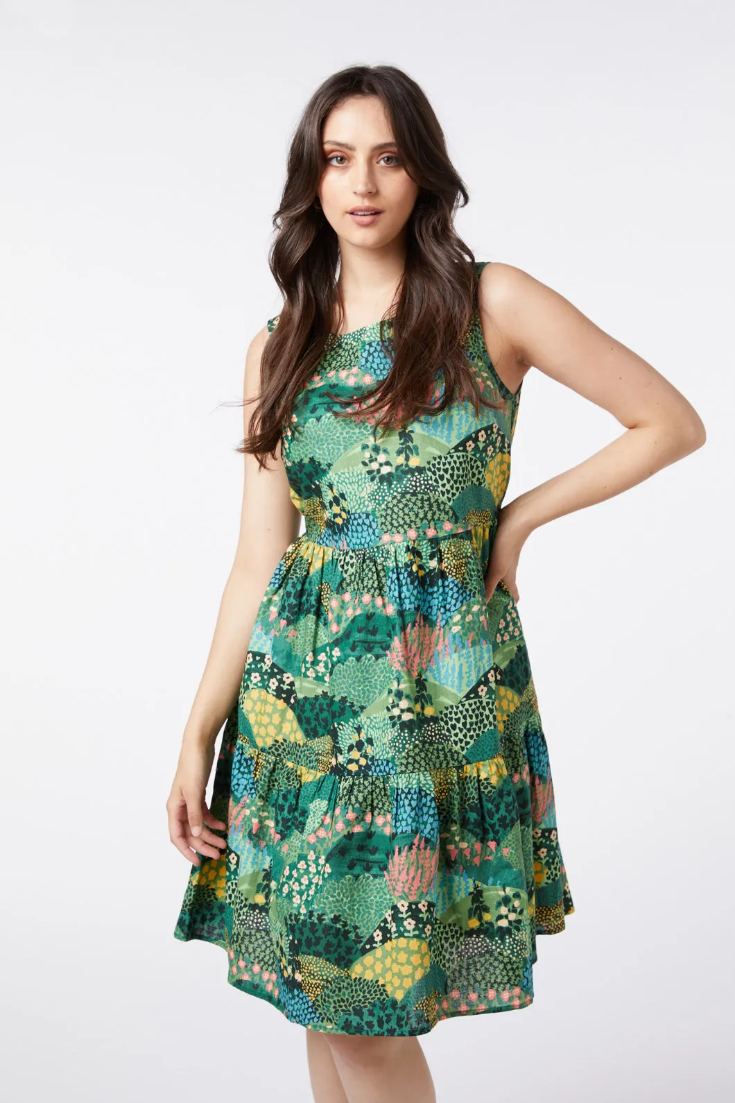 Patchwork Landscape Dress sold by Princess Highway product image thumbnail 3