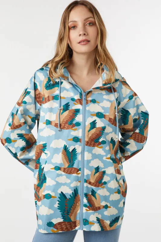 Flying Ducks Raincoat sold by Princess Highway