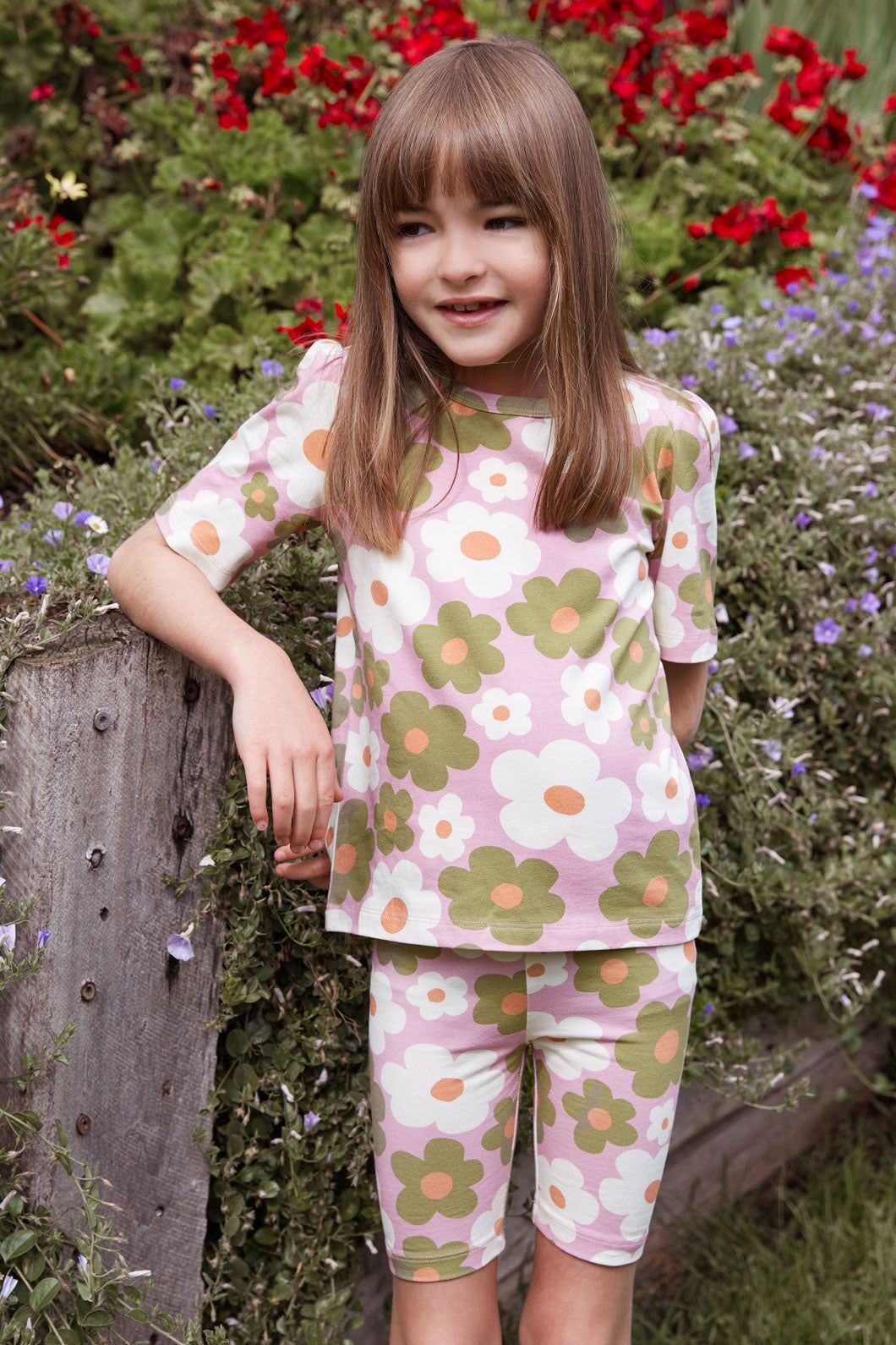 Daisy Flower Kids SS Tee sold by Princess Highway product image thumbnail 3