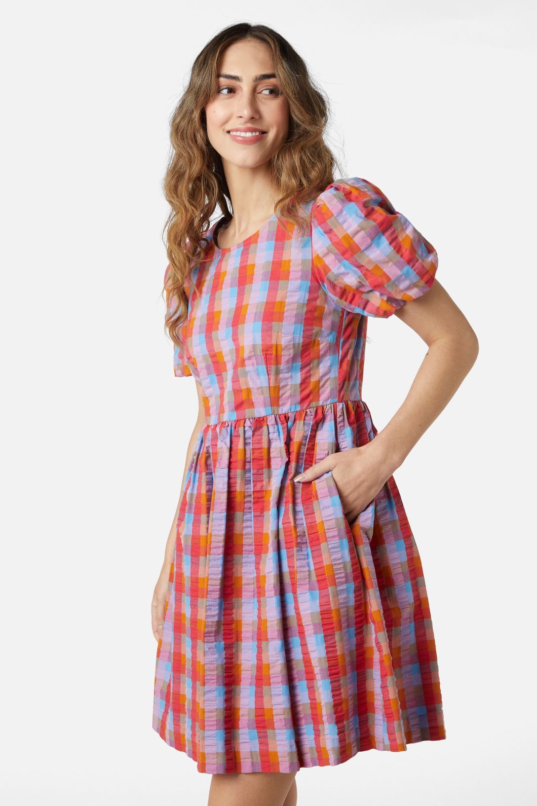 Peppa Check Mini Dress | Parallel Peppa Check Mini Dress | Parallel