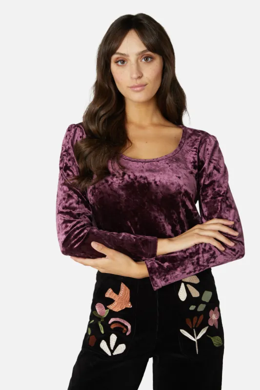 Adora Velvet Top sold by Princess Highway