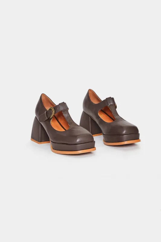 T Bar Platform Heel sold by Princess Highway