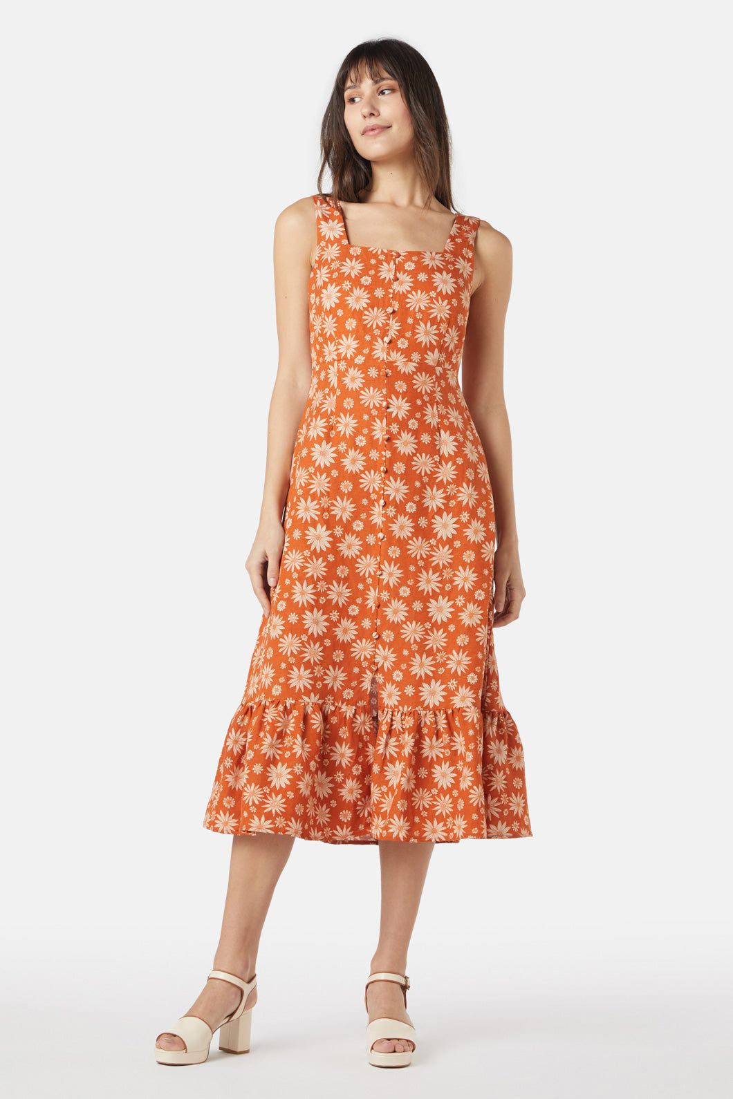 Bree Ditsy Midi Dress sold by Princess Highway product image thumbnail 3