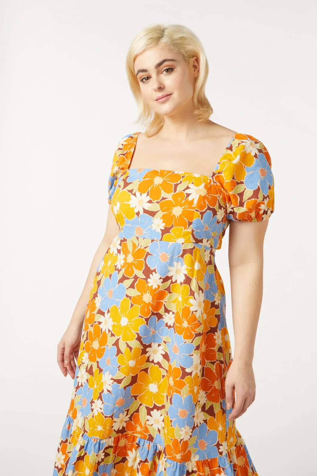 Edie Floral Midi Dress sold by Princess Highway product image thumbnail 2