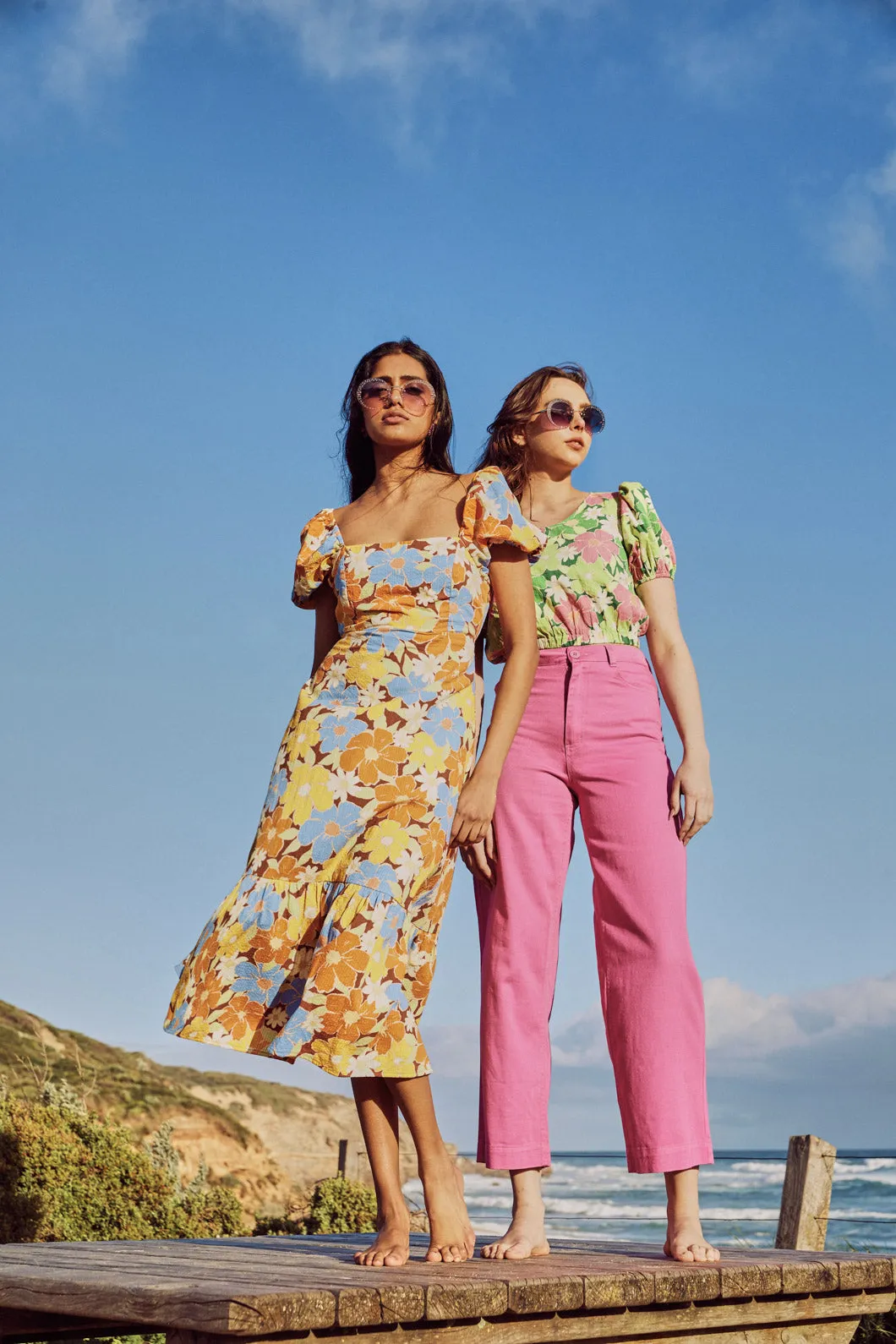 Edie Floral Midi Dress sold by Princess Highway product image thumbnail 3