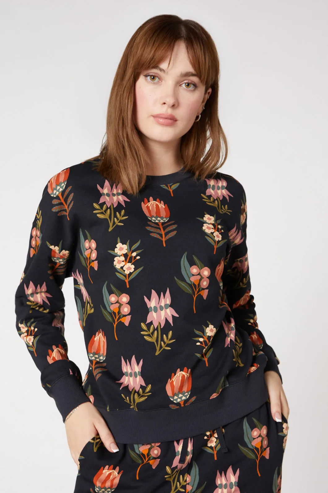 Tessa Native Track Sweater sold by Princess Highway