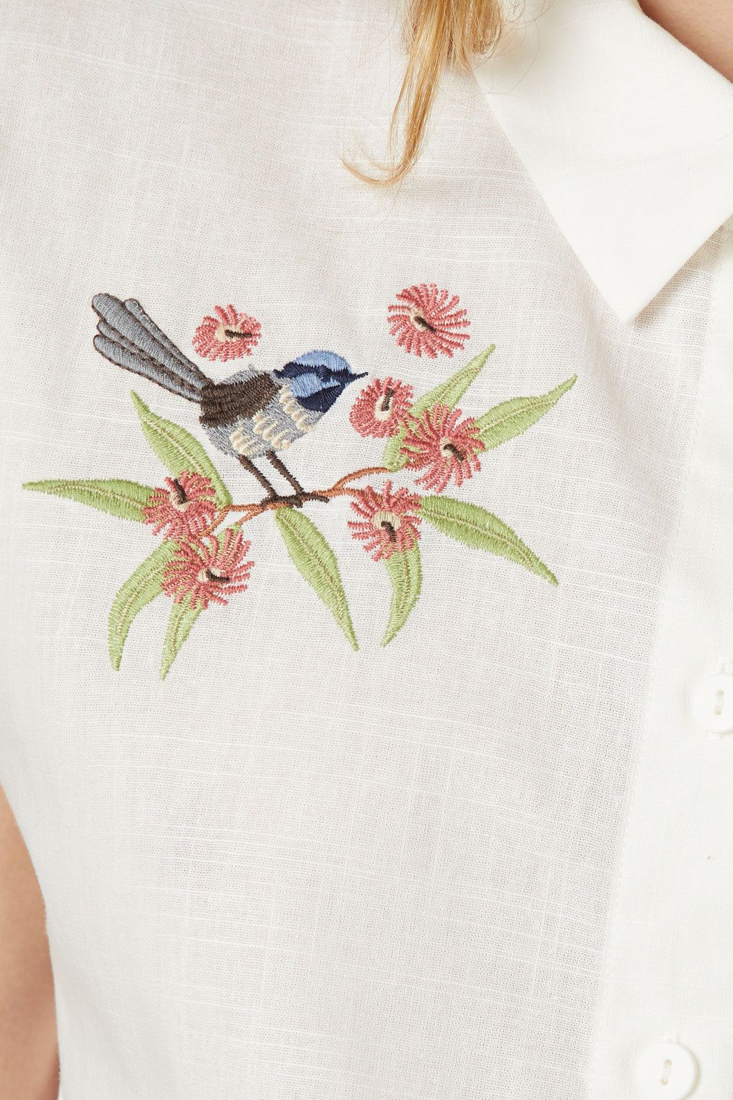 Fairy Wren Embroidered Blouse sold by Princess Highway product image thumbnail 5