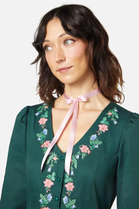 Satin Bow Choker sold by Princess Highway