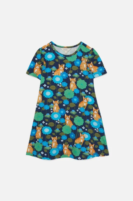 Meadow Cat Kids Dress sold by Princess Highway