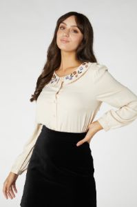 Juliette Embroidered Blouse sold by Princess Highway