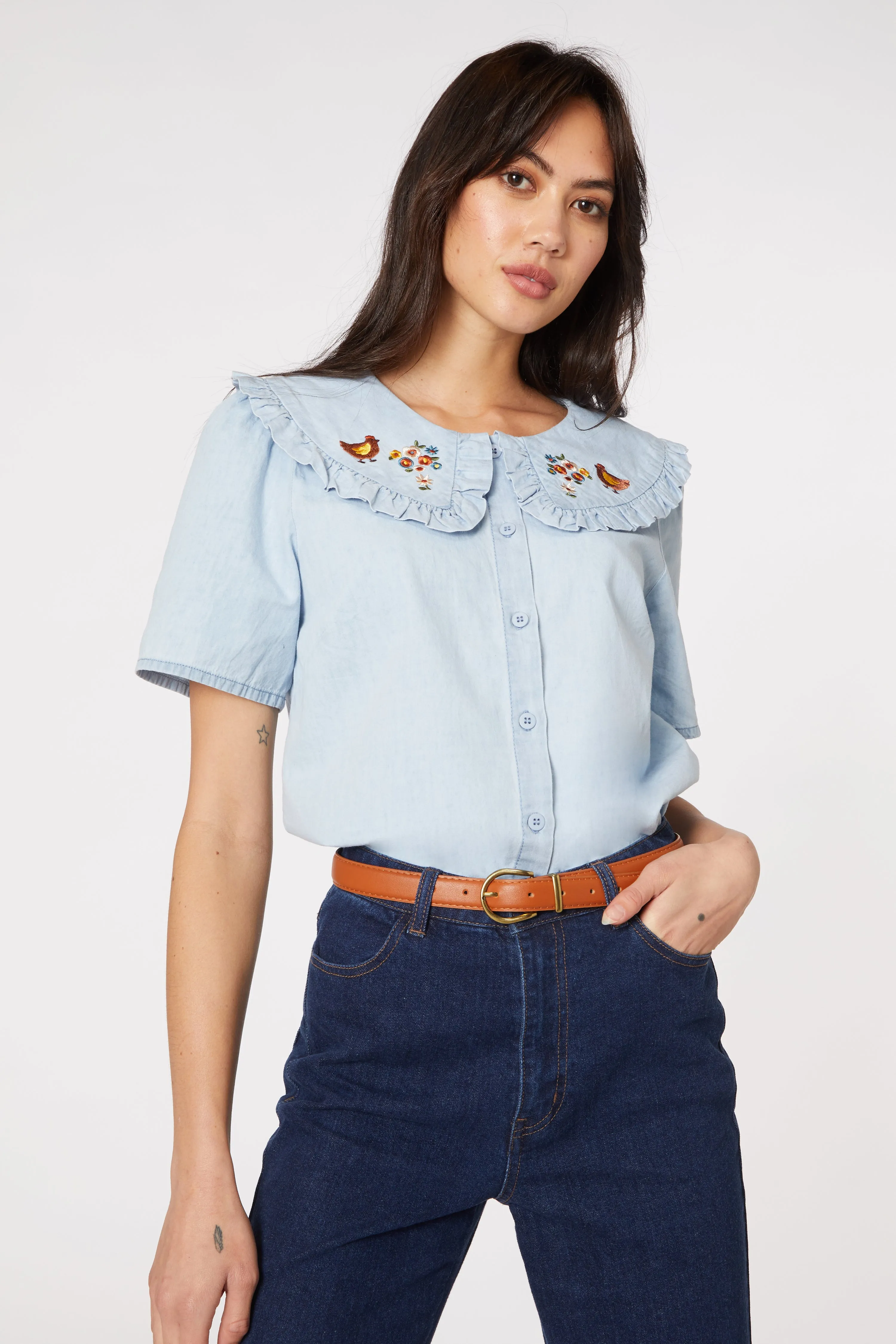 Little Hen Blouse sold by Princess Highway