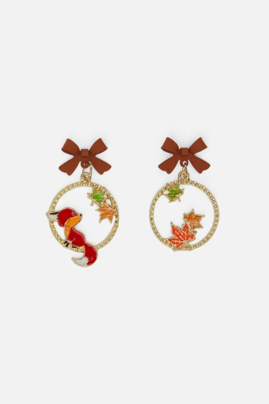 Autumn Fox Earrings sold by Princess Highway