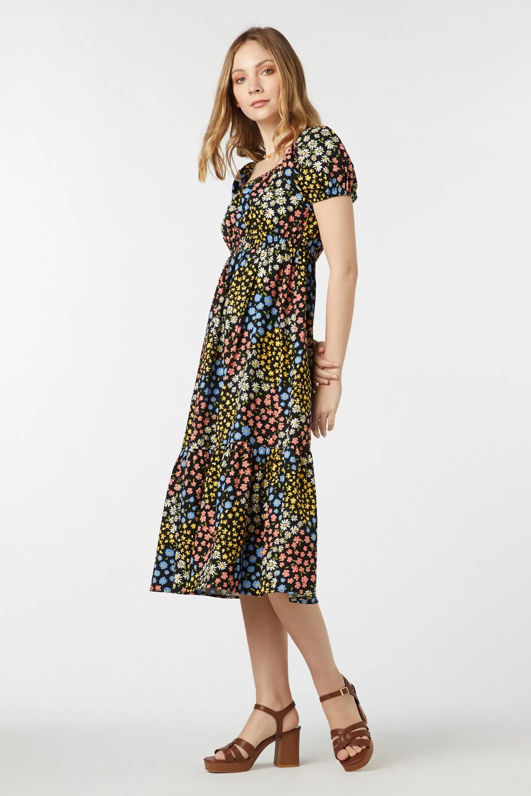Wendy Floral Midi Dress sold by Princess Highway product image thumbnail 3