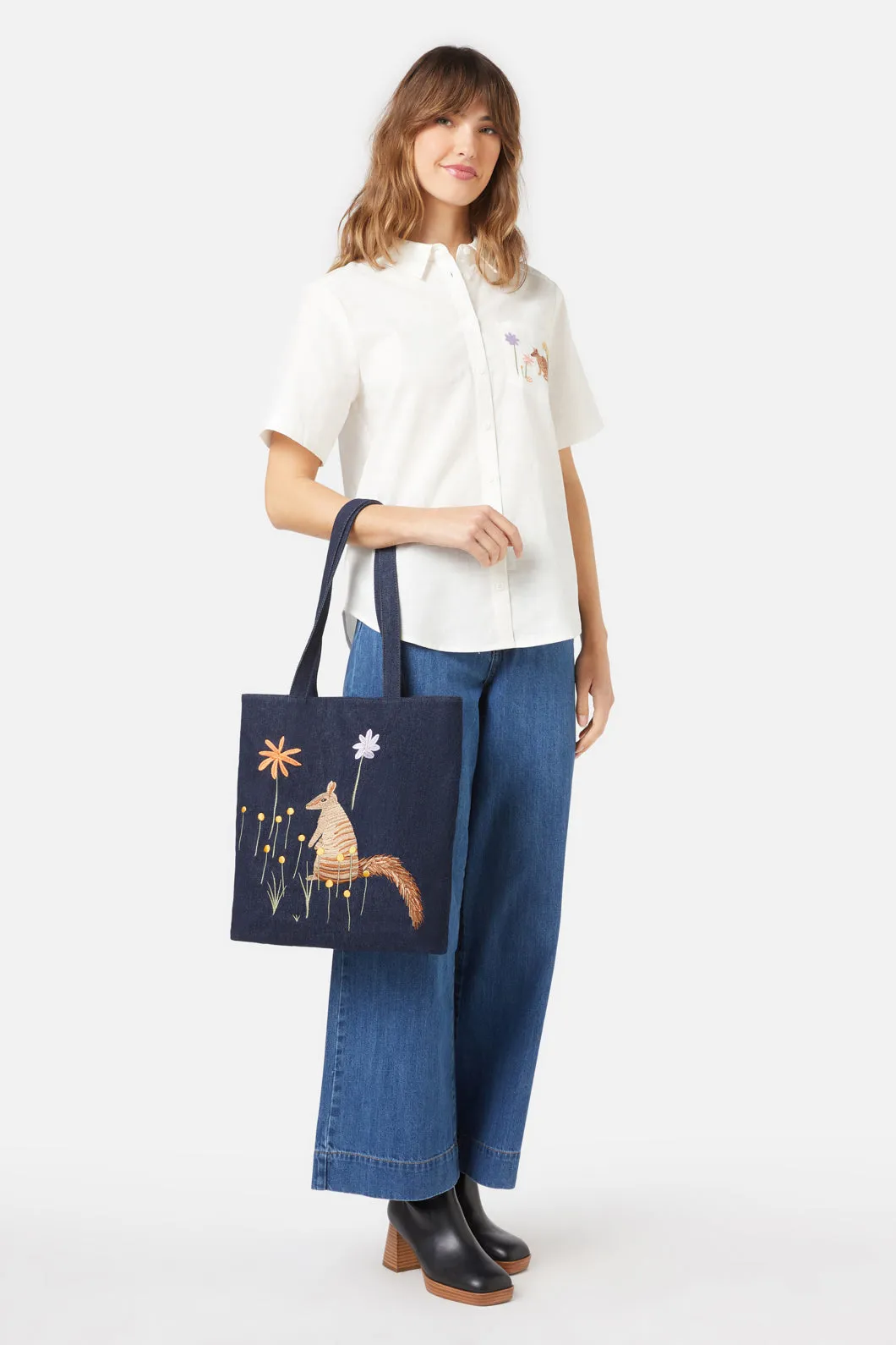 Numbat Denim Tote sold by Princess Highway