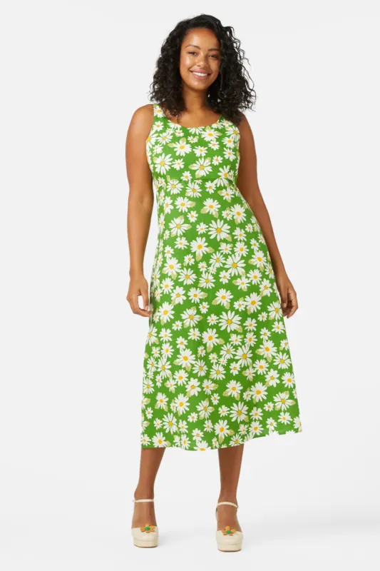 Wild Daisy Midi Dress sold by Princess Highway