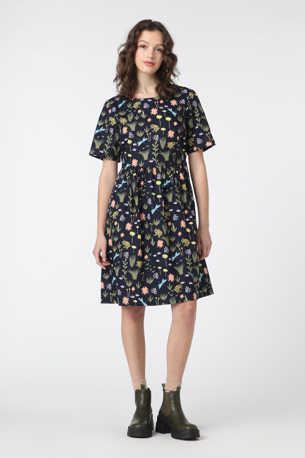 Tree Frog Smock Dress sold by Princess Highway product image thumbnail 2