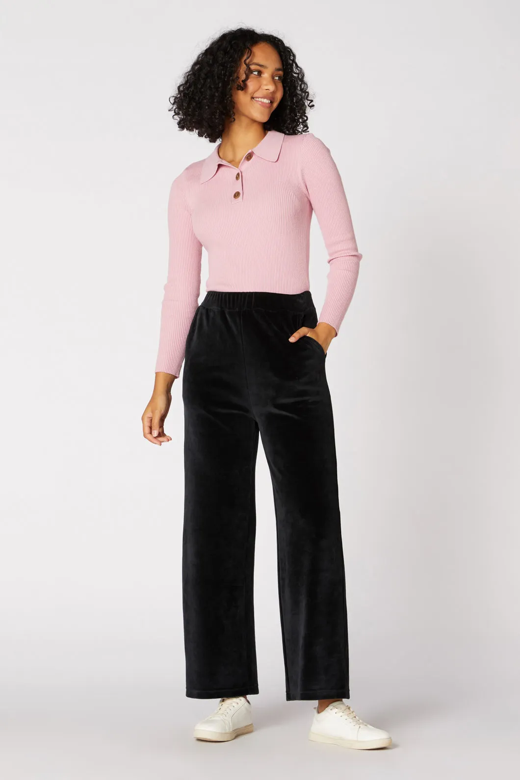 Harlow Velour Pant sold by Princess Highway