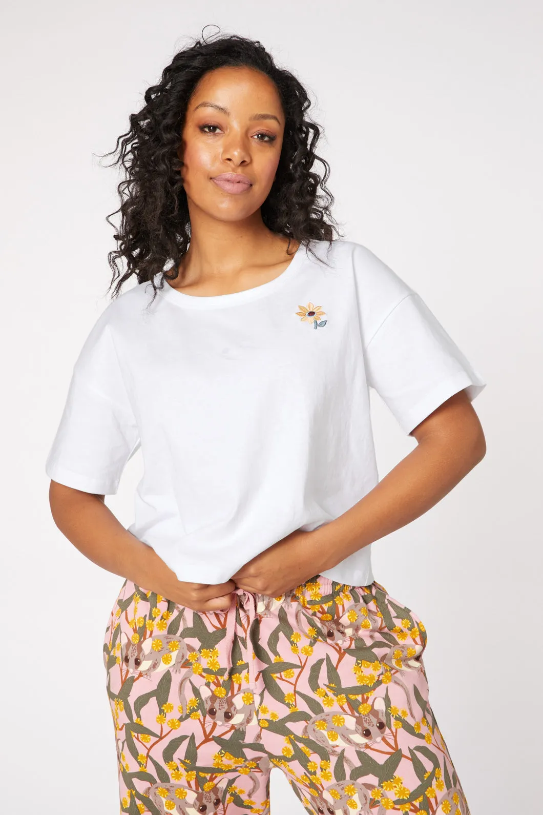 Natalie Emb T Shirt sold by Princess Highway