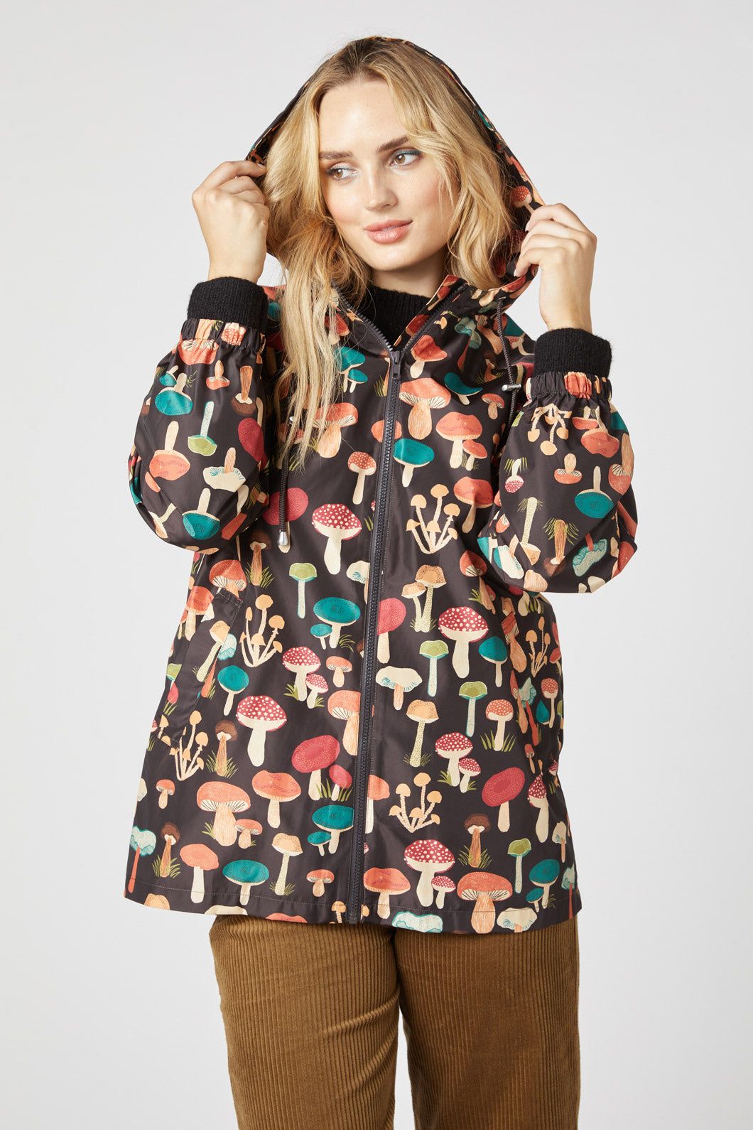 Mushroom Raincoat sold by Princess Highway
