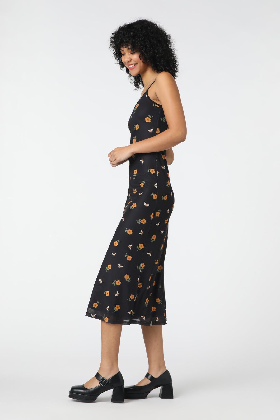 Bees & Blooms Mesh Dress sold by Princess Highway product image thumbnail 3