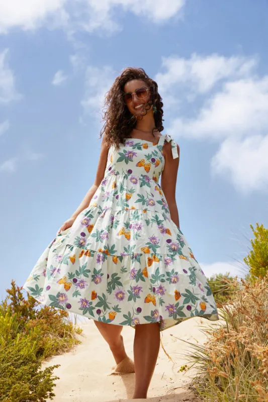 Passionfruit Midi Dress sold by Princess Highway