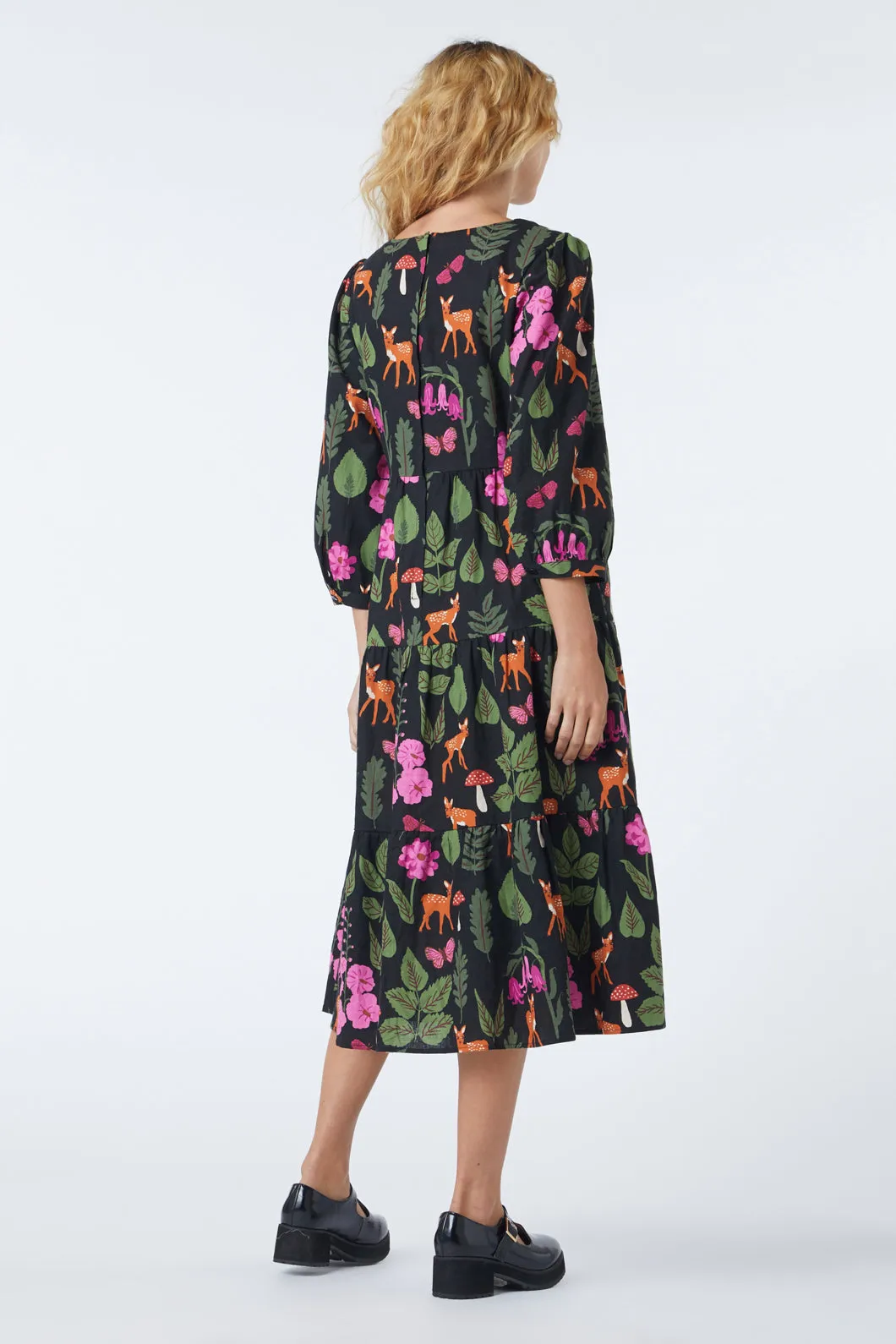 Winter Deer Midi Dress sold by Princess Highway product image thumbnail 4